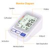 Automatic Arm Blood Pressure Monitor Digital BP Cuff Pulse Heart Rate Machine Voice Pulse Meter